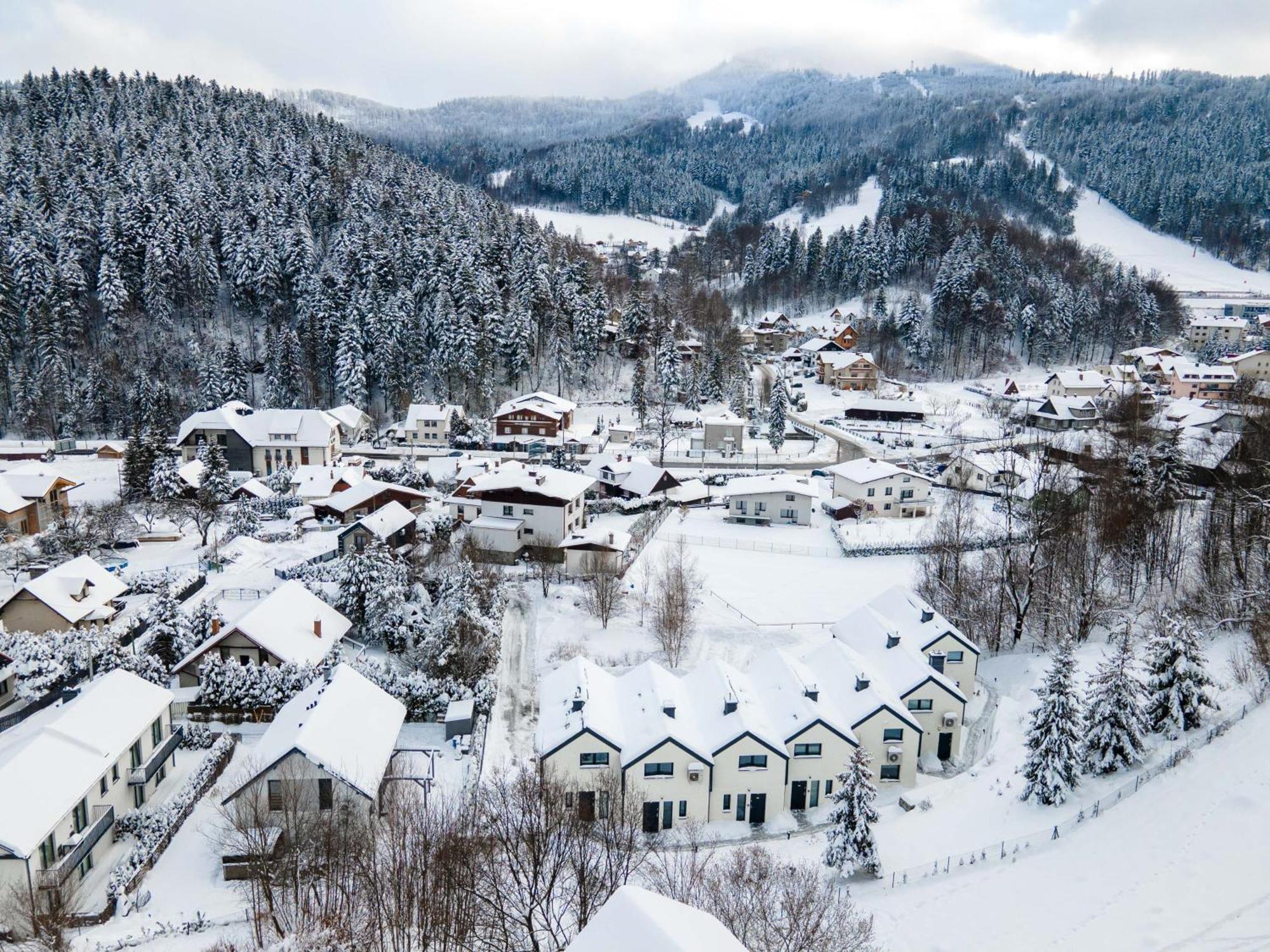 Apartamenty Marron Z Sauna, Bawialnia I Widokiem Na Skrzyczne - Dream Apart Szczyrk Exteriör bild