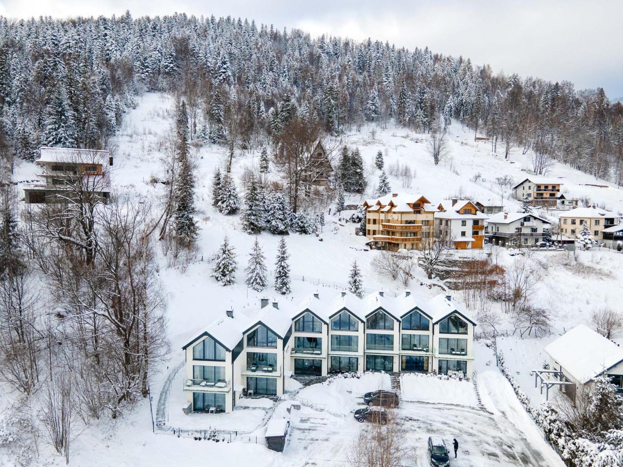 Apartamenty Marron Z Sauna, Bawialnia I Widokiem Na Skrzyczne - Dream Apart Szczyrk Exteriör bild